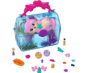 Figurer - Mattel Polly Pocket Sparkle Cove Adventure Playset - KHV47