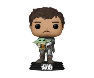 Reklameartikler - Funko! - STAR WARS POP! THE MANDALORIAN WITH GROGU - Figur - 0889698545259