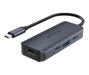 Dokkingstasjon - Hyper Drive Next - 4 port USB-C HUB - Thunderbolt 4 - HDMI - HD4001GL