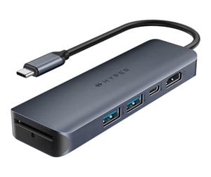 Dokkingstasjon - Hyper Drive Next - 6 port USB-C HUB - HD4002GL