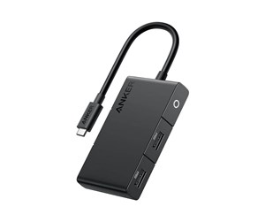 Dokkingstasjon - Anker 332 5-in-1 USB-C Hub 4K HDMI - Black - A8356G11