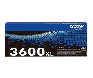 Printertilbehør blekk/toner - Brother TN3600XL - high capacity - black - original - toner cartridge - Laser toner Svart - TN3600XL