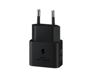 Mobil - Adaptere og ladere - Samsung 25W USB-C GaN Power Adapter - Black - EP-T2510NBEGEU