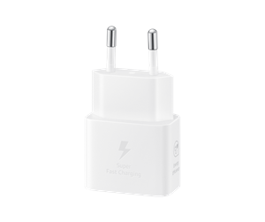 Mobil - Adaptere og ladere - Samsung 25W USB-C GaN Power Adapter - White - EP-T2510NWEGEU