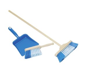 Rollelek - Goki Plastic dustpan handbroom and broom - 15349