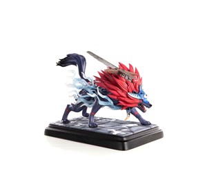 Reklameartikler - First 4 Figures - Okami Resin Painted Statue: Oki (Wolf Form) (Standard Edition) - Figur - 5060316624661