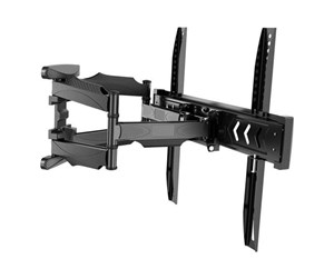 Veggmontering, AV-braketter & AV-møbler - Gembird WM-58ST-01 mounting kit - full-motion - for flat panel - premium 36.4 kg 32"-58" From 100 x 100 mm - WM-58ST-01