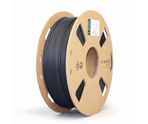 Filament - 3D Printer - Gembird PLA MATT-filament - Svart - 1.75mm ø - 1 kg - 3DP-PLA-01-MTBK