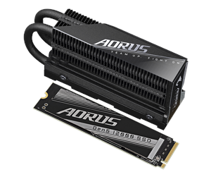 SSD - GIGABYTE AORUS Gen5 12000 SSD - 2TB - M.2 2280 - PCIe 5.0 - AG512K2TB