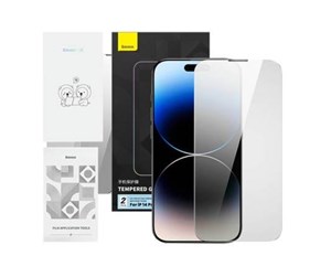 Mobil - Beskyttelsesglass - Baseus Privacy Protection Tempered Glass Baseus Crystal Series iPhone 14 Pro - P60012018201-01