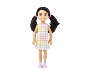 Dukker, Bamser & Utstyr - Barbie Chelsea Doll with Black Hair in Pigtails & Brown Eyes 15cm - HKD91