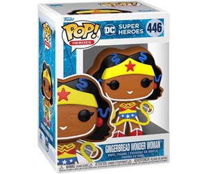 Reklameartikler - Funko! - POP Vinyl DC Holiday GB Wonder Woman - Figur - 0889698643245