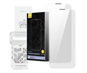 Mobil - Beskyttelsesglass - Baseus Tempered Glass Baseus Corning for iPhone 14 Pro with built-in dust filter - P60012218201-01