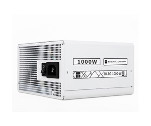 Strømforsyning (PSU) - Thermalright TG (Modular) Hvit - Strømforsyning (PSU) - 1000 Watt - 120 mm - ATX 3.0 - 80 Plus Gold sertifisert - TR-TG 1000-W