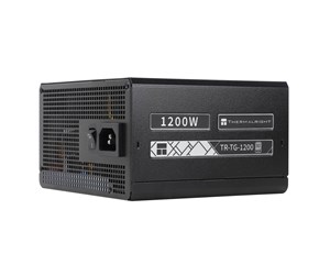 Strømforsyning (PSU) - Thermalright TG (Modular) Svart - Strømforsyning (PSU) - 1200 Watt - 120 mm - ATX 3.0 - 80 Plus Gold sertifisert - TR-TG 1200