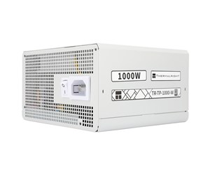 Strømforsyning (PSU) - Thermalright TP Hvit - Strømforsyning (PSU) - 1000 Watt - 120 mm - ATX 3.0 - 80 Plus Platinum sertifisert - TR-TP 1000-W