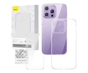 Mobil - Deksel og etui - Baseus Transparent Case and Tempered Glass set  Corning for iPhone 14 Pro Max - P60112202201-03