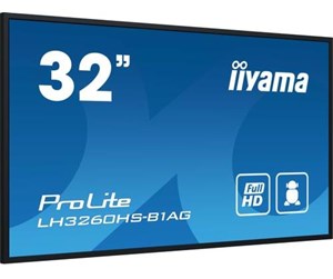 Digital skilting & Hotell TV - iiyama ProLite LH3260HS-B1AG 32" Class (31.5" viewable) LED-backlit LCD display - Full HD - for digital signage - LH3260HS-B1AG