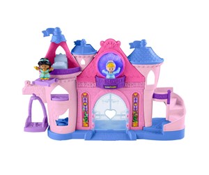 Babyleker - Mattel Disney Princess Magical Lights & Dancing Castle Little People Playset - HND55