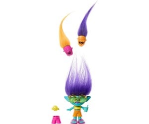 Dukker, Bamser & Utstyr - Mattel Dreamworks Trolls Band Together Hair Pops Branch Small Doll & Accessories - 0194735 13871 5