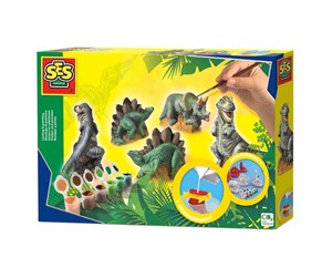 Kreative leker - SES Plaster Casting - Dinos - 01406