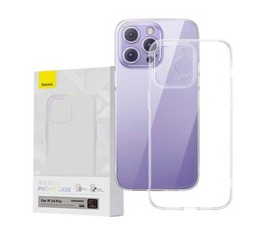 Mobil - Deksel og etui - Baseus Transparent Case  Simple for iPhone 14 Pro - P60151104201-01