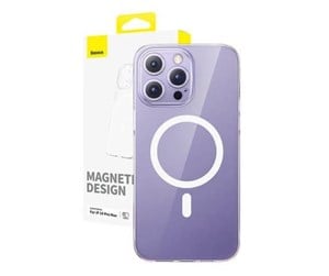 Mobil - Deksel og etui - Baseus Magnetic Phone Case for iP 14 Pro Max  OS-Lucent Series (Clear) - P60157201203-03