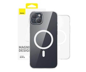 Mobil - Deksel og etui - Baseus Magnetic Phone Case for iP 13  OS-Lucent Series (Clear) - P60157202203-00