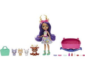 Dukker, Bamser & Utstyr - Mattel Enchantimals BBF Danessa Deer & Sprint Playset 15cm - HLK84