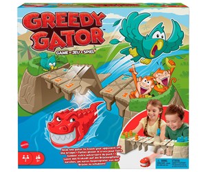 Brettspill & Puslespill - Mattel Games Greedy Gator Game - HRC09