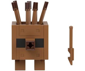 Figurer - Barbie Minecraft Legends - Wood Golem Figure 8cm - 0887961978582