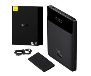 Nødlader - Baseus Powerbank Blade 20000mAh 100W (black) Nødlader - Svart - 20000 mAh - PPBL000201