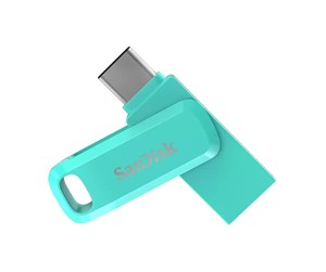 Minnepenn - SanDisk Ultra Dual Drive Go - Absintgrønn - 64GB - Minnepenn - SDDDC3-064G-G46AG