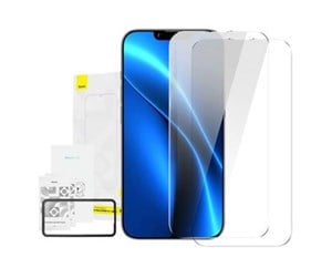 Mobil - Beskyttelsesglass - Baseus Crystal Tempered Glass 0.3mm for iPhone 14 Plus/13 Pro Max (2pcs) - SGBL100202