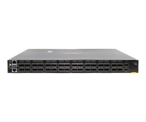 Switch/splitter - Hewlett Packard Enterprise HPE Aruba CX 9300-32D 32-port 100/200/400G QSFP-DD 2-port 10G SFP+ Switch - R9A29A