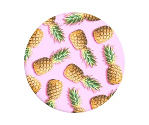 Mobil - Andre tilbehør - PopSockets Basic Pineapple Palooza - 805007