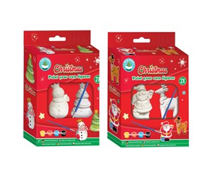 Små gaver til barn - Grafix Paint your own Christmas figures set of 2 pieces - 800044