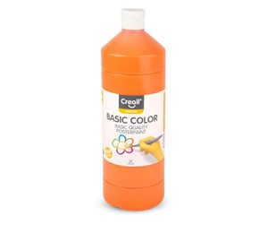 Kreative leker - Creall School paint Orange 1 liter - 01804