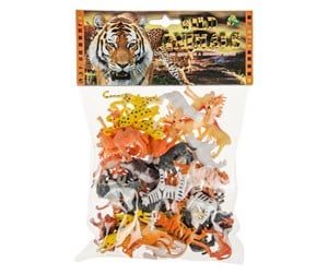 Figurer - LG-Imports Small Wild Animals 48pcs. Assorted - 9452-perzak