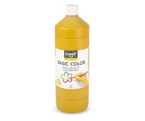 Kreative leker - Creall School paint Ocher 1 liter - 01817