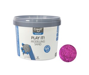 Kreative leker - Creall Play It Play Sand Purple 750gr. - 03208