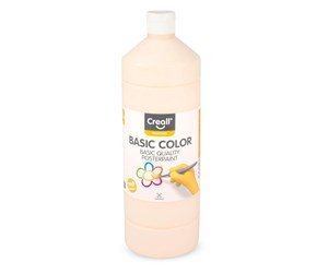 Kreative leker - Creall School paint Peach 1 liter - 01824