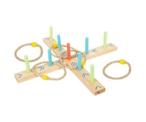 Hagespill - - Wooden Ring Toss Game Active - 12035