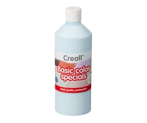 Kreative leker - Creall School paint Pastel blue 500 ml - 30096