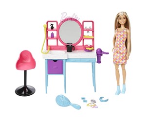 Dukker, Bamser & Utstyr - Barbie Totally Hair Doll and Playset 30cm - HKV00