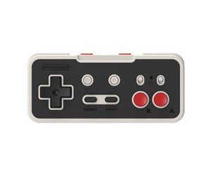 Spill - Tilbehør - Retro-Bit Origin8 2.4 GHz Wireless - Classic Grey - Controller - Nintendo NES - 849172014992