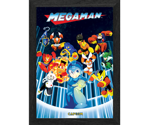 Reklameartikler - Pixel Frames - Plax Mega Man: Robot Master Ambush - Bilde - 849172014404