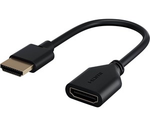 Skjermkabel - Pro HDMI adapter - 0.1m -  black - 4040849648243