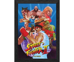 Reklameartikler - Pixel Frames - Plax SF2 World Warrior - Bilde - 849172014428