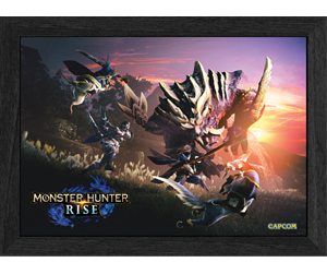 Reklameartikler - Pixel Frames - Plax Monster Hunter - Bilde - 849172014602